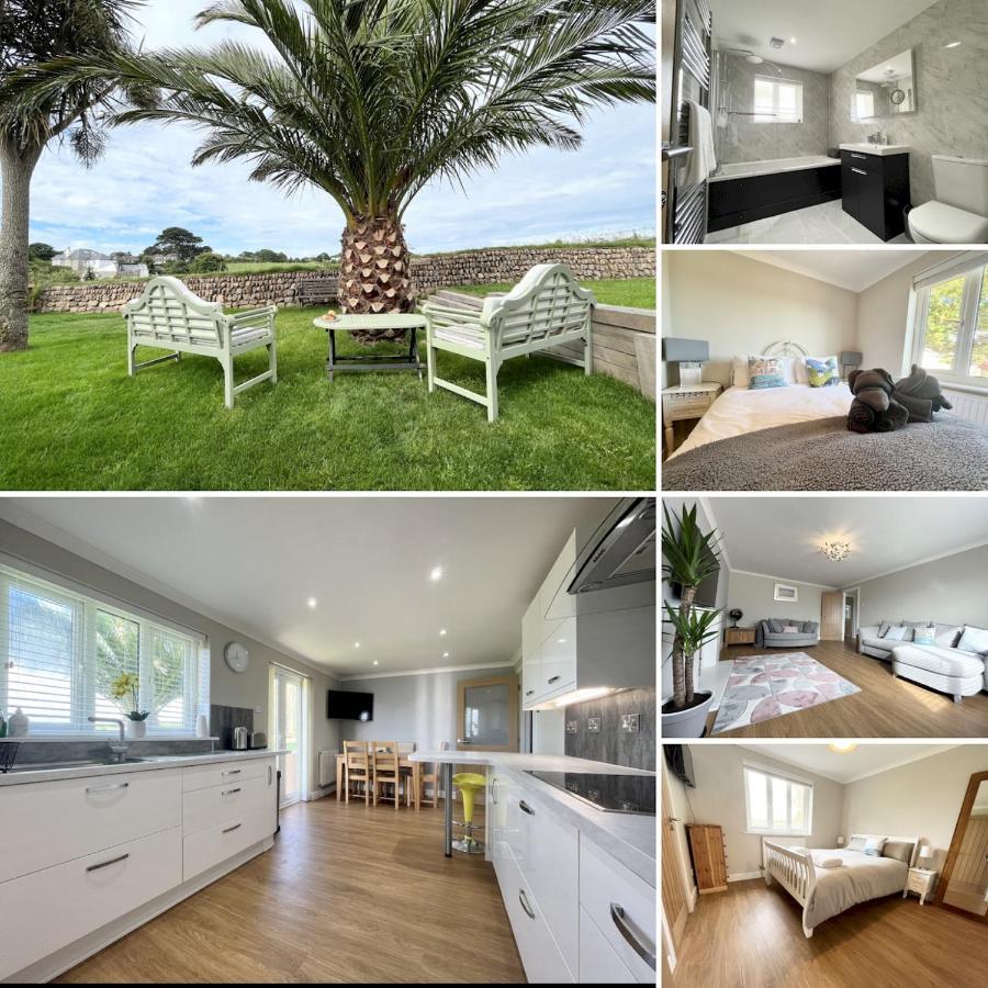 Modern 3 Bed Bungalow With Parking, Private Garden Newlyn Dış mekan fotoğraf